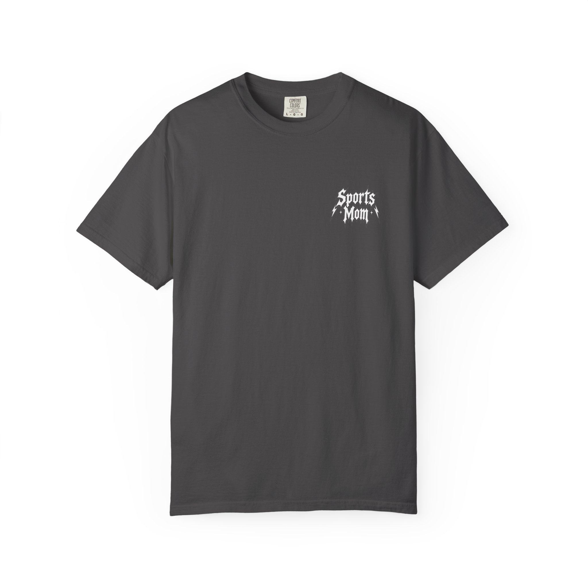 Sports Mom graphic T-shirt | 'Sports Mom World Tour' design