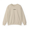 Flaming Heart Crewneck Sweatshirt — 'yapthreads' Graphic Pullover