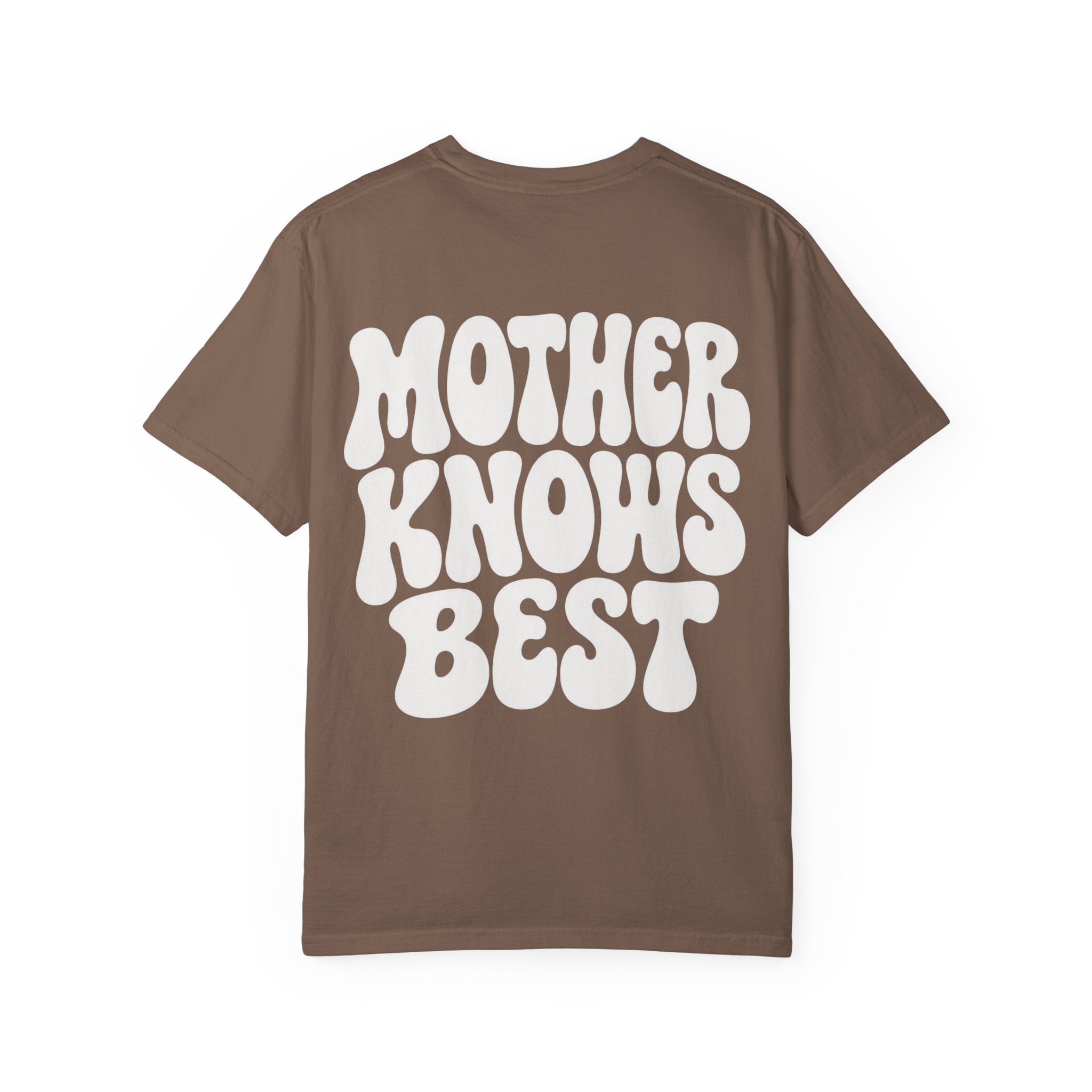 Mother Knows Best T-Shirt | Retro Bubble Letter Graphic