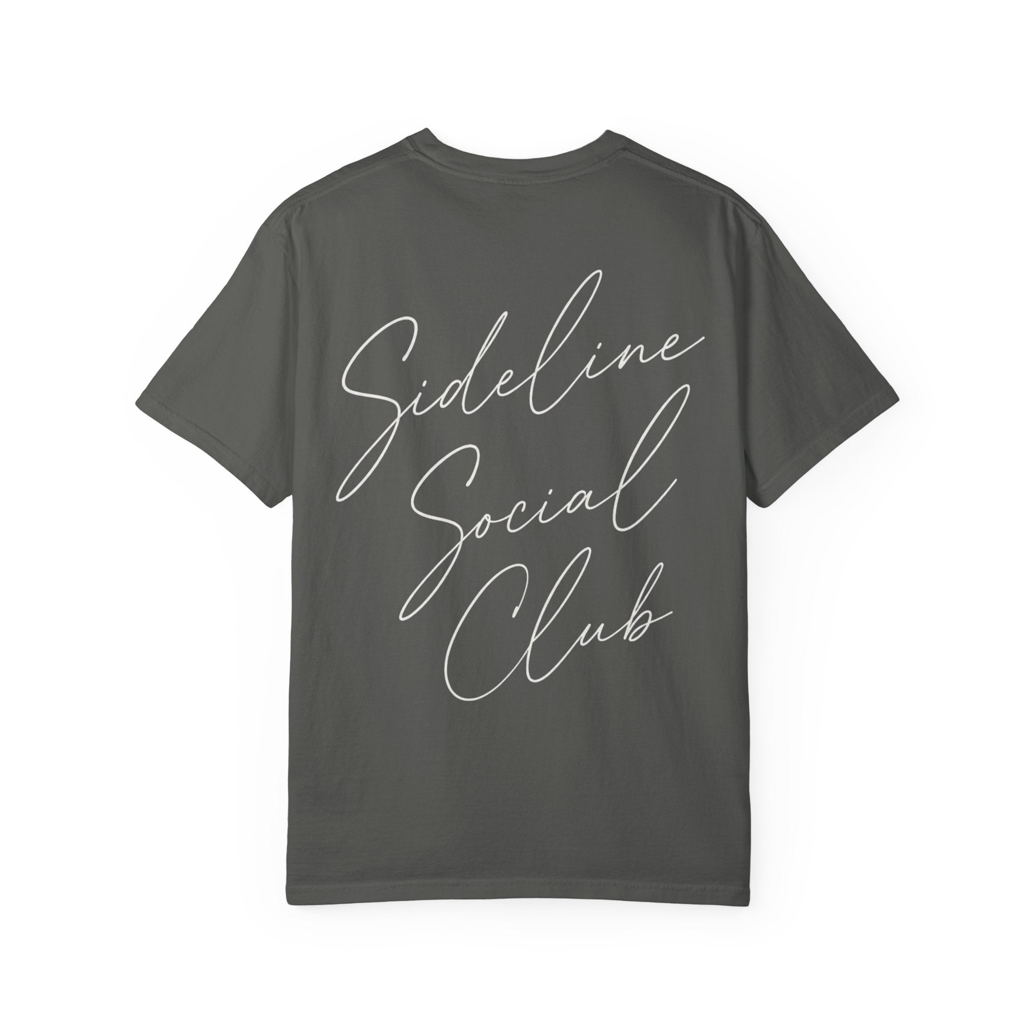 Sideline Social Club T-Shirt | Dibs On The Coach Tee
