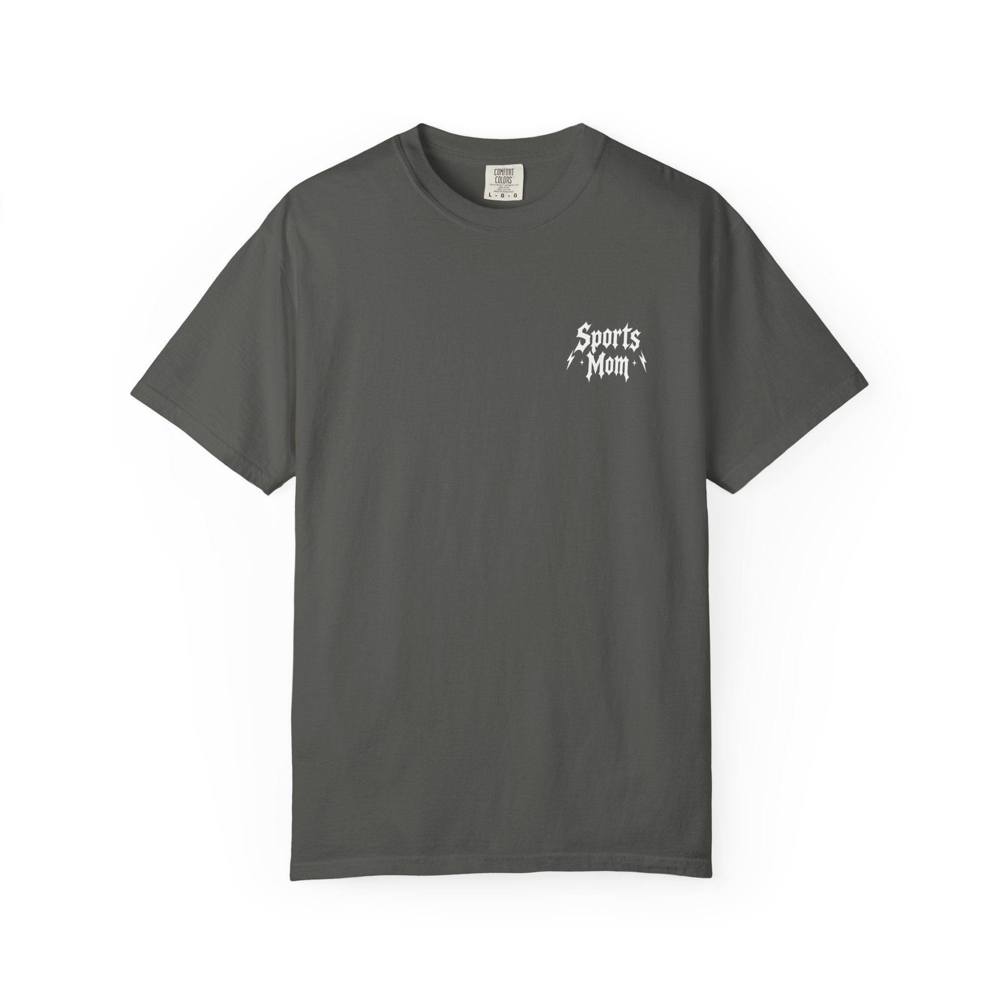 Sports Mom graphic T-shirt | 'Sports Mom World Tour' design