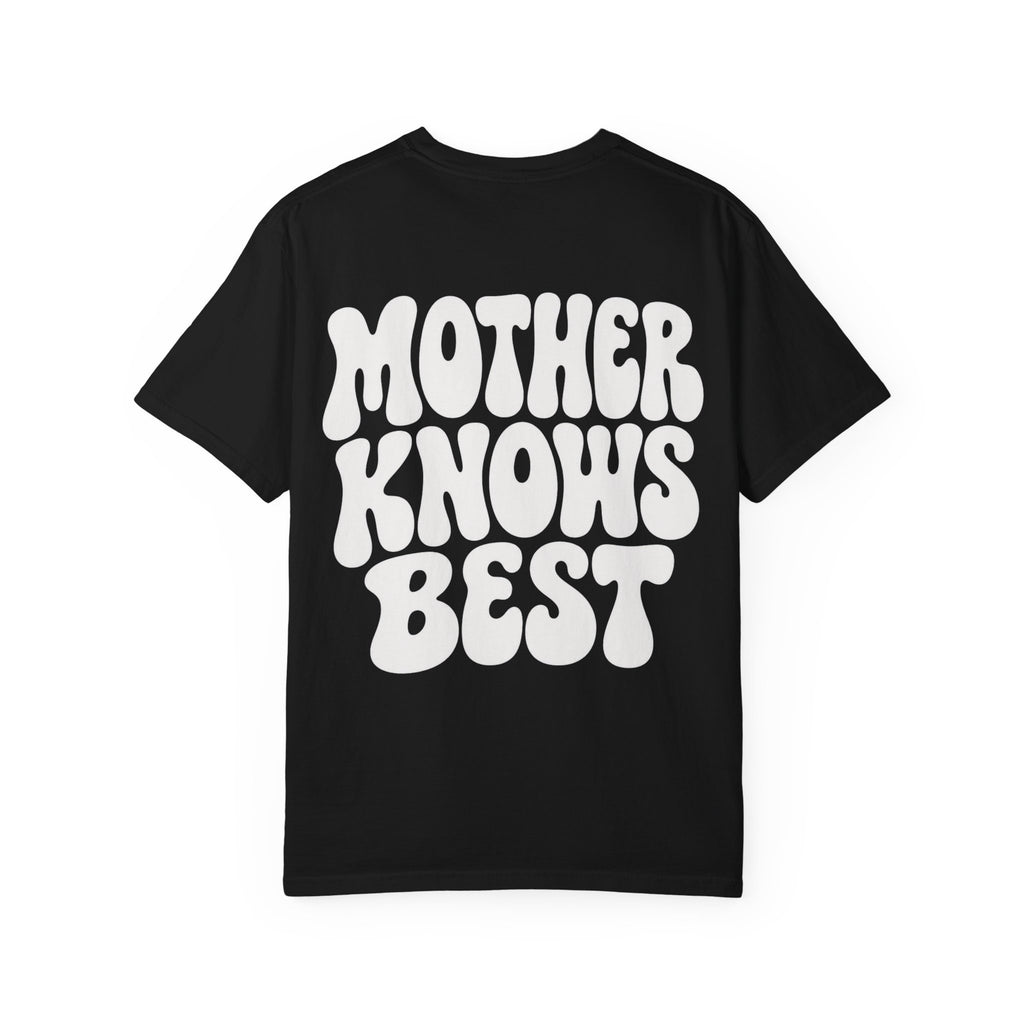 Mother Knows Best T-Shirt | Retro Bubble Letter Graphic