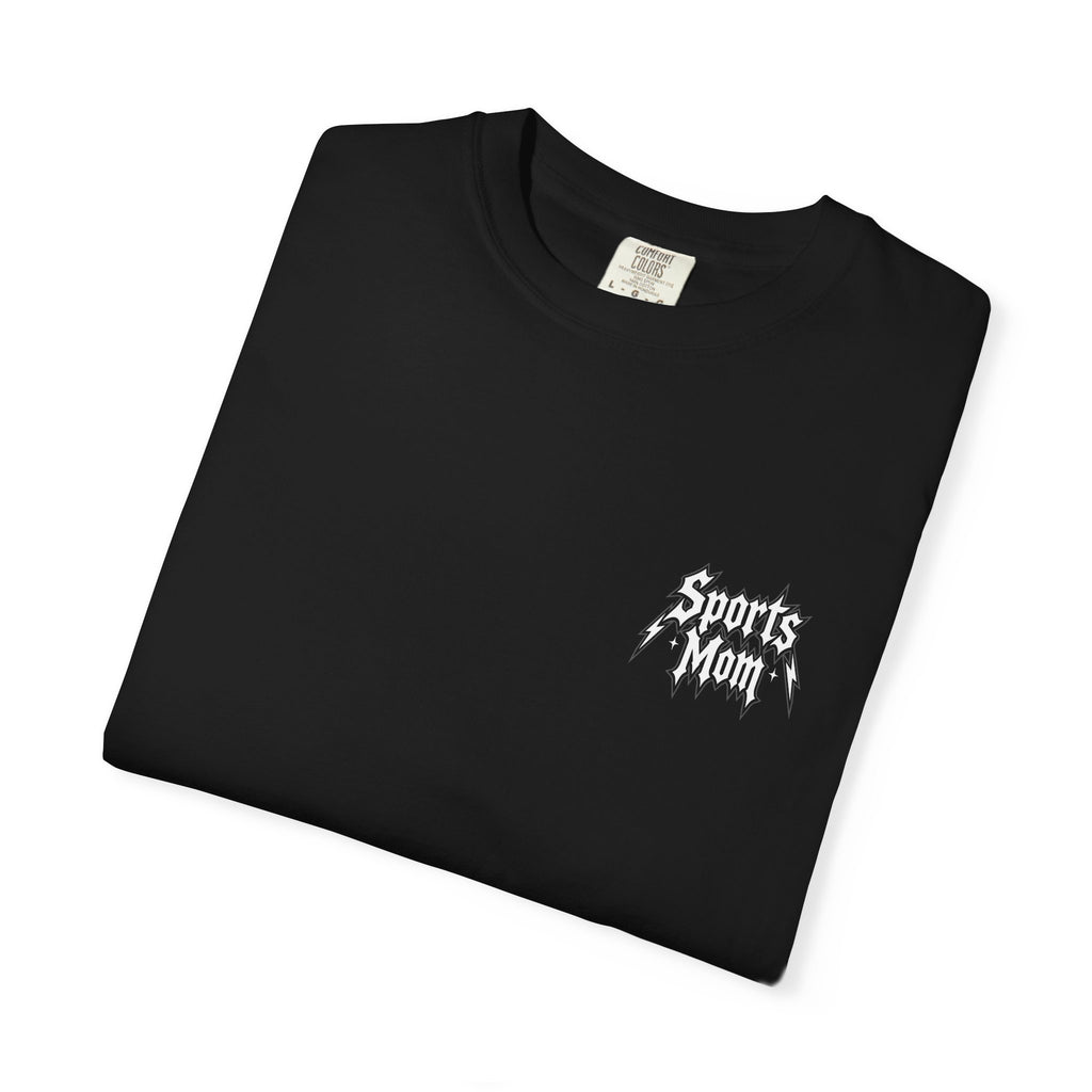 Sports Mom graphic T-shirt | 'Sports Mom World Tour' design