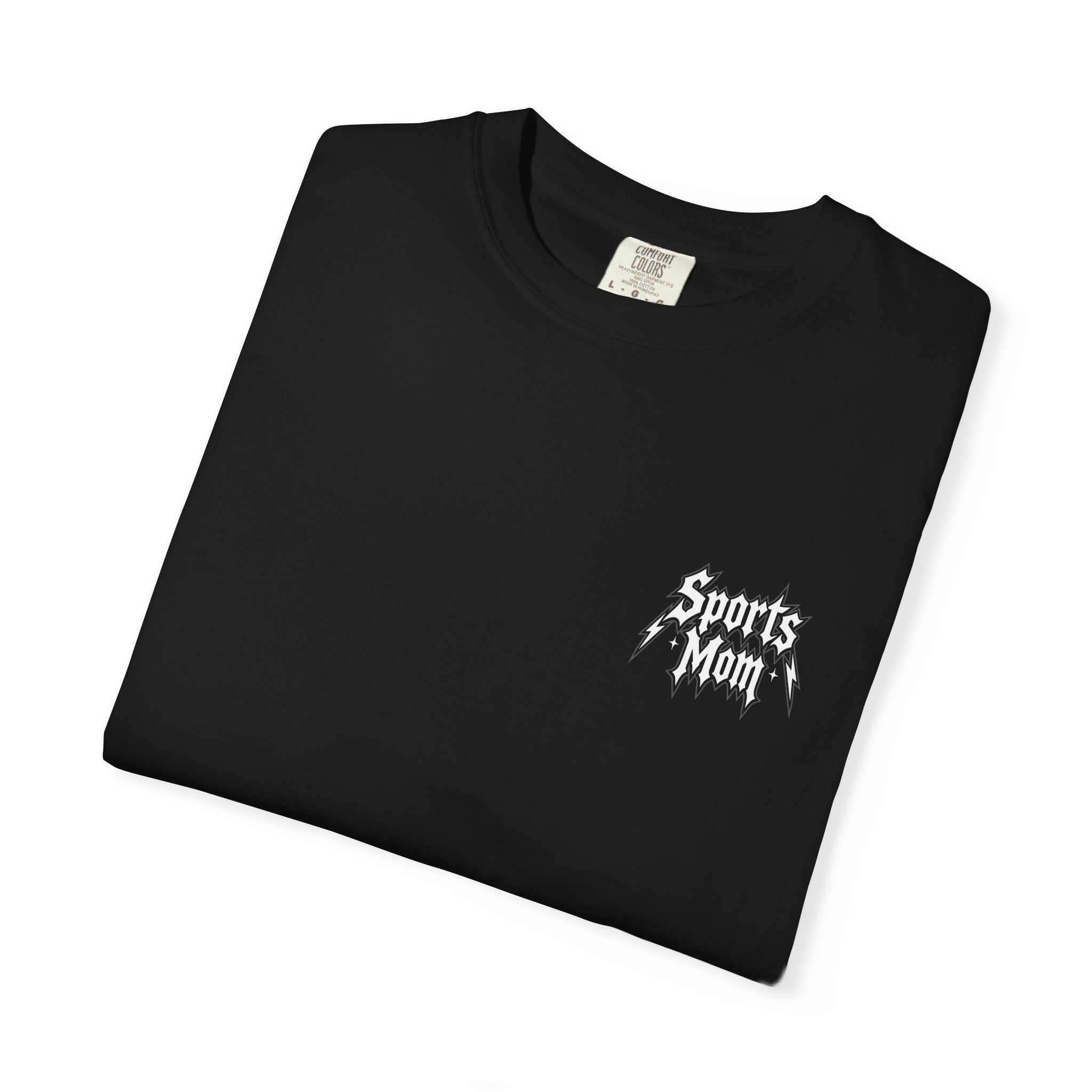Sports Mom graphic T-shirt | 'Sports Mom World Tour' design