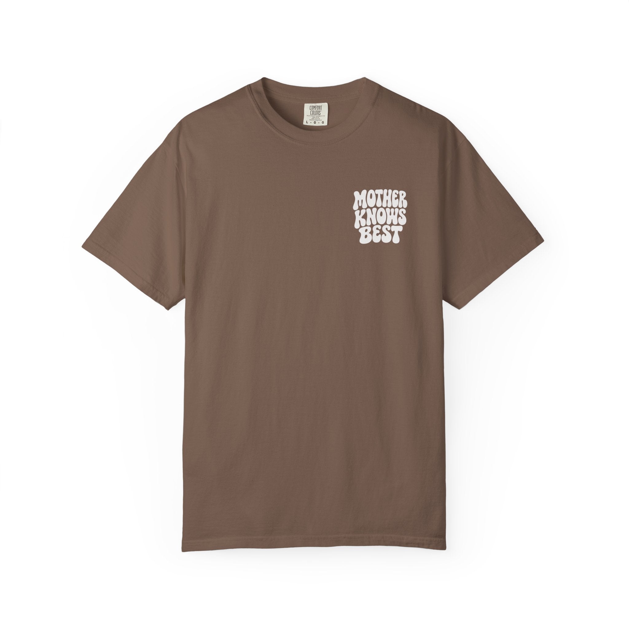 Mother Knows Best T-Shirt | Retro Bubble Letter Graphic