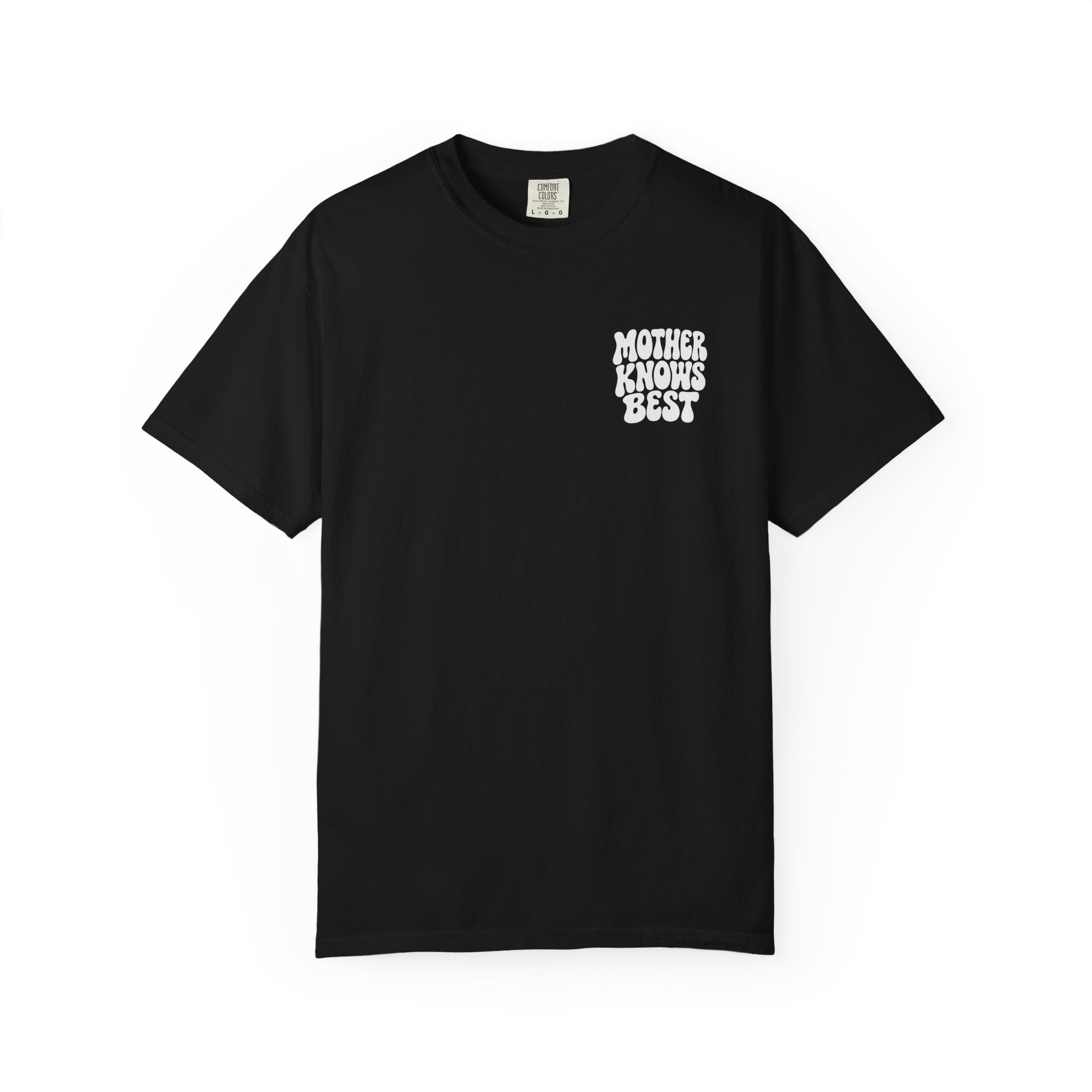 Mother Knows Best T-Shirt | Retro Bubble Letter Graphic