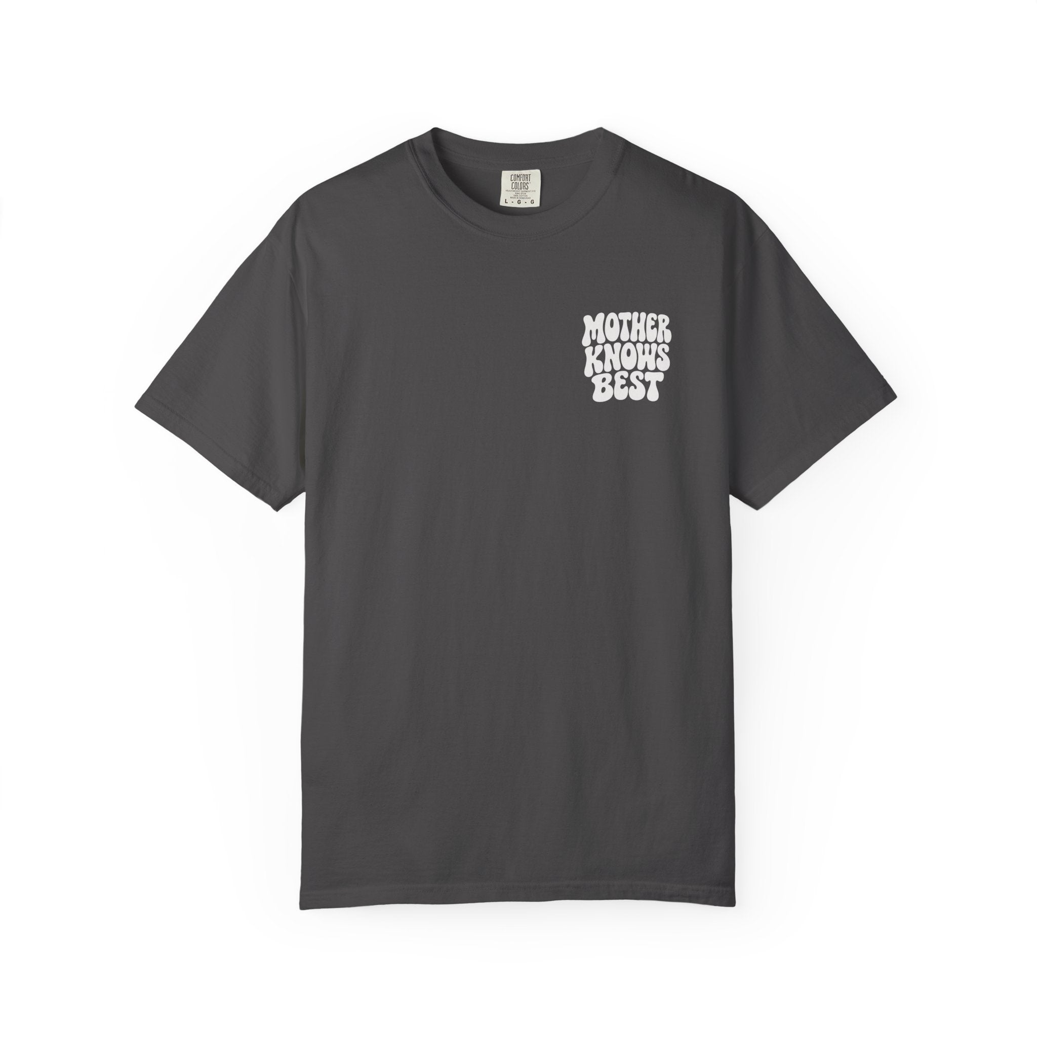 Mother Knows Best T-Shirt | Retro Bubble Letter Graphic